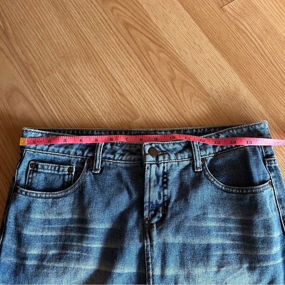 Vintage Mossimo Supply Co. Y2K Denim Skirt Size 9 - Picture 5 of 7